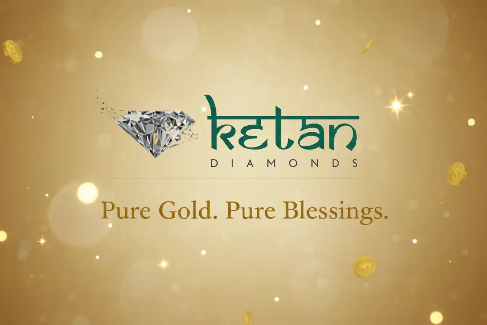 Ketan Diamonds Gold Coin